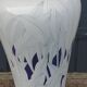 Lamp from the house Le Dauphin in ceramic and gilded brass