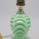 Green opaline lamp