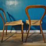 Pair of swedish bentwood chairs
