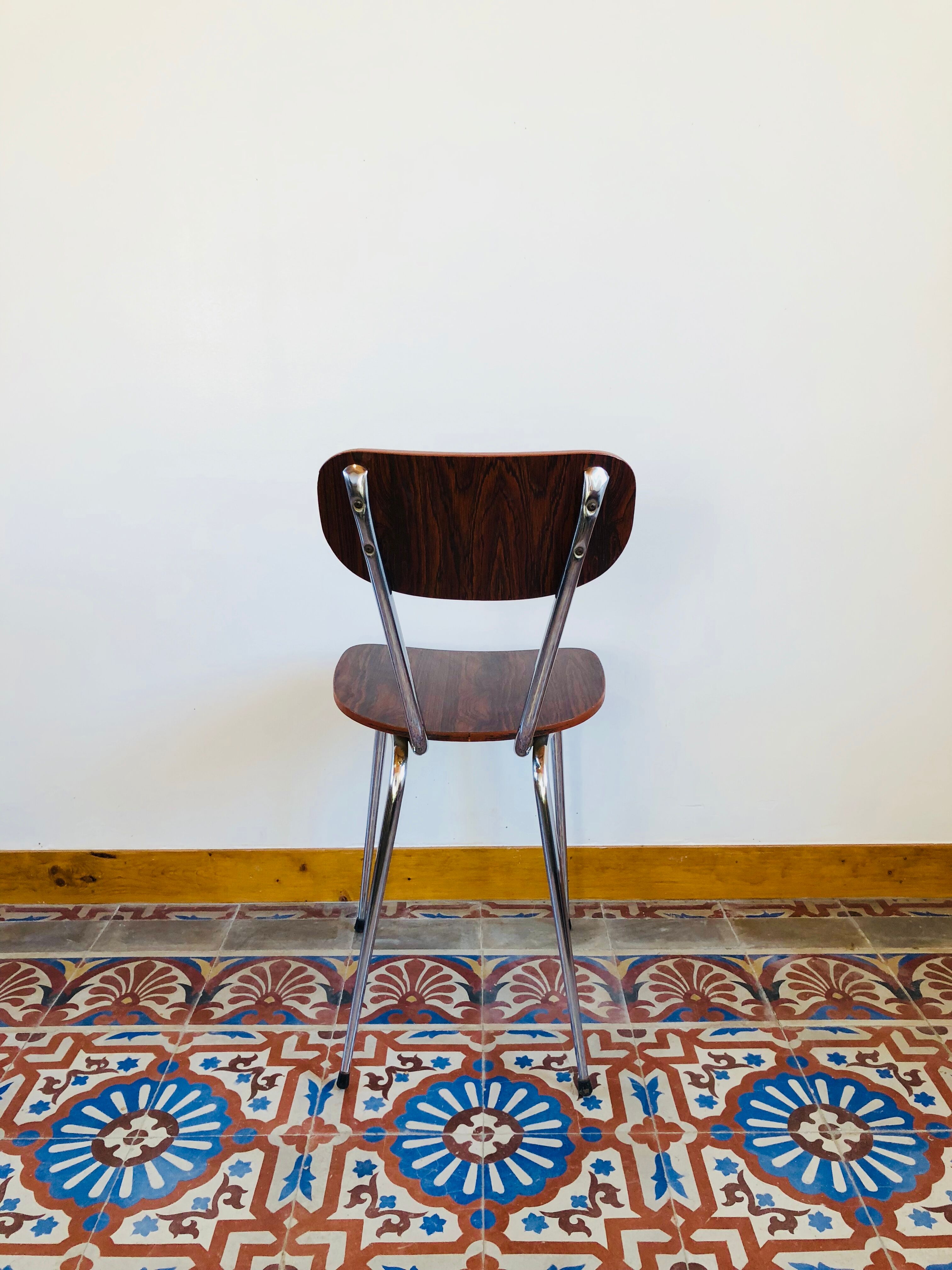 Formica 1960 rosewood Chair