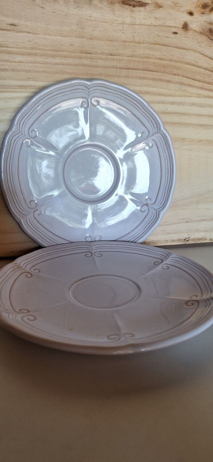 Saucers porcelain niderviller