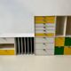 Set of 6 storage cubes Palaset design by Ristomatti Ratia, Treston edition, 1972