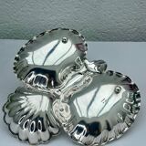 Christofle Silver-Plated Bonbonniere Serving Dish, Louis XV Style, Art Nouveau Period