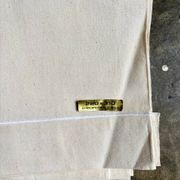 Beige linen sheet with hemstitching #11 ☐ 220 x 310 cm