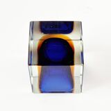 Sommerso Murano Glass Catch-All by Flavio Poli for Seguso, Italy, 1960s