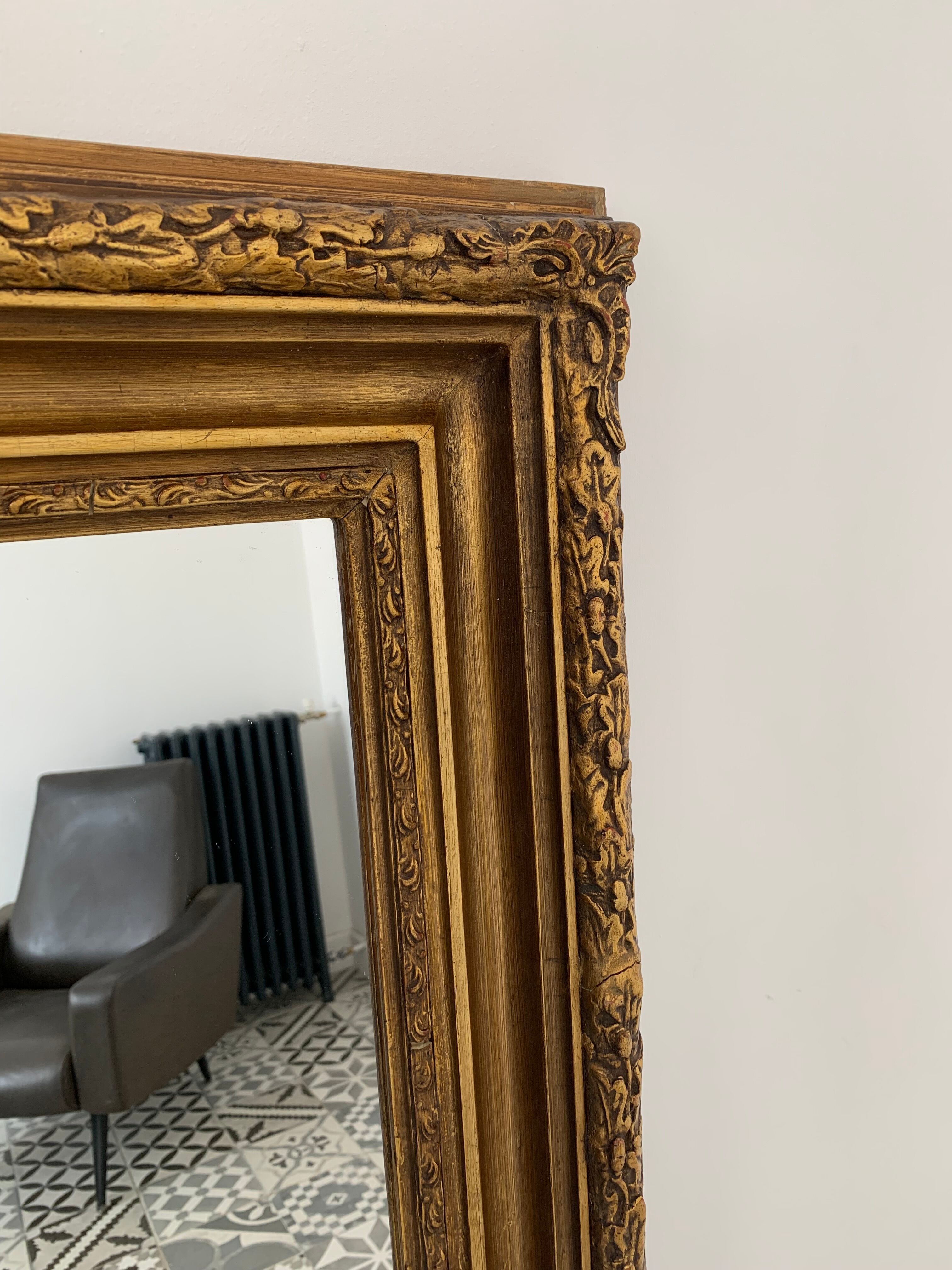 Old mirror 135x90cm.