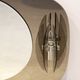 Glass mirror Italian two-tone with sconces glass