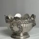 Shiny silver metal cup