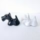 Black And White Scottish Terrier Dog Ceramic Salt And Pepper Shakers