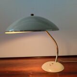 Brass and metal-laying lamp