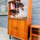 Vintage modular bookshelf furniture