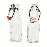 2 lemonade bottles