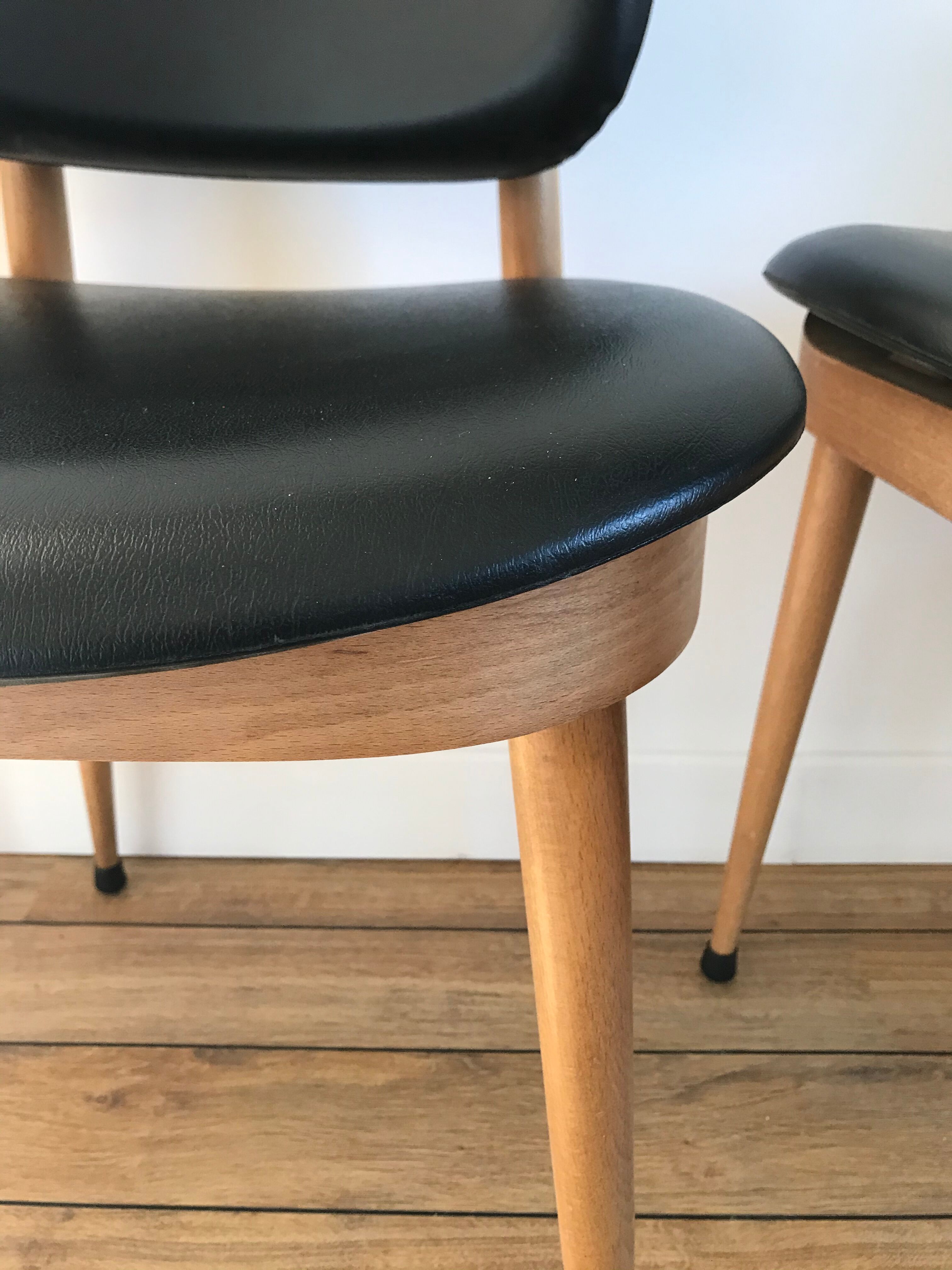 Lot of 6 chairs Baumann model pegasus