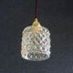 suspension of the 50s in engraved glass