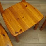 Set of four chairs, Scandinavian design, 1960s, designer: Rainer Daumiller,