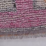 Vintage Turkish rug from Oushak, hand-woven 89x276 cm