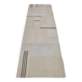 Vintage Decorative Hemp Kilim Runner sku3832