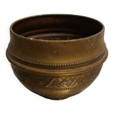 Cache pot en cuivre