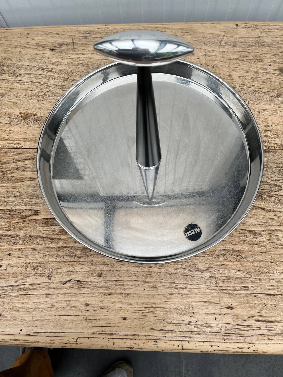 Plateau inox Alessi