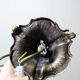 Lustre Hollywood Regency Art Deco vintage 80-90 Bronze Mariner Shells