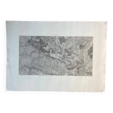 Map of Versailles by Delahaye
