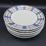 7 saucers Villeroy & Boch - Odette