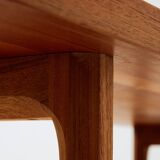 Restored teak coffee table (MK10222)