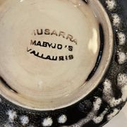 Pair of saucers Vallauris