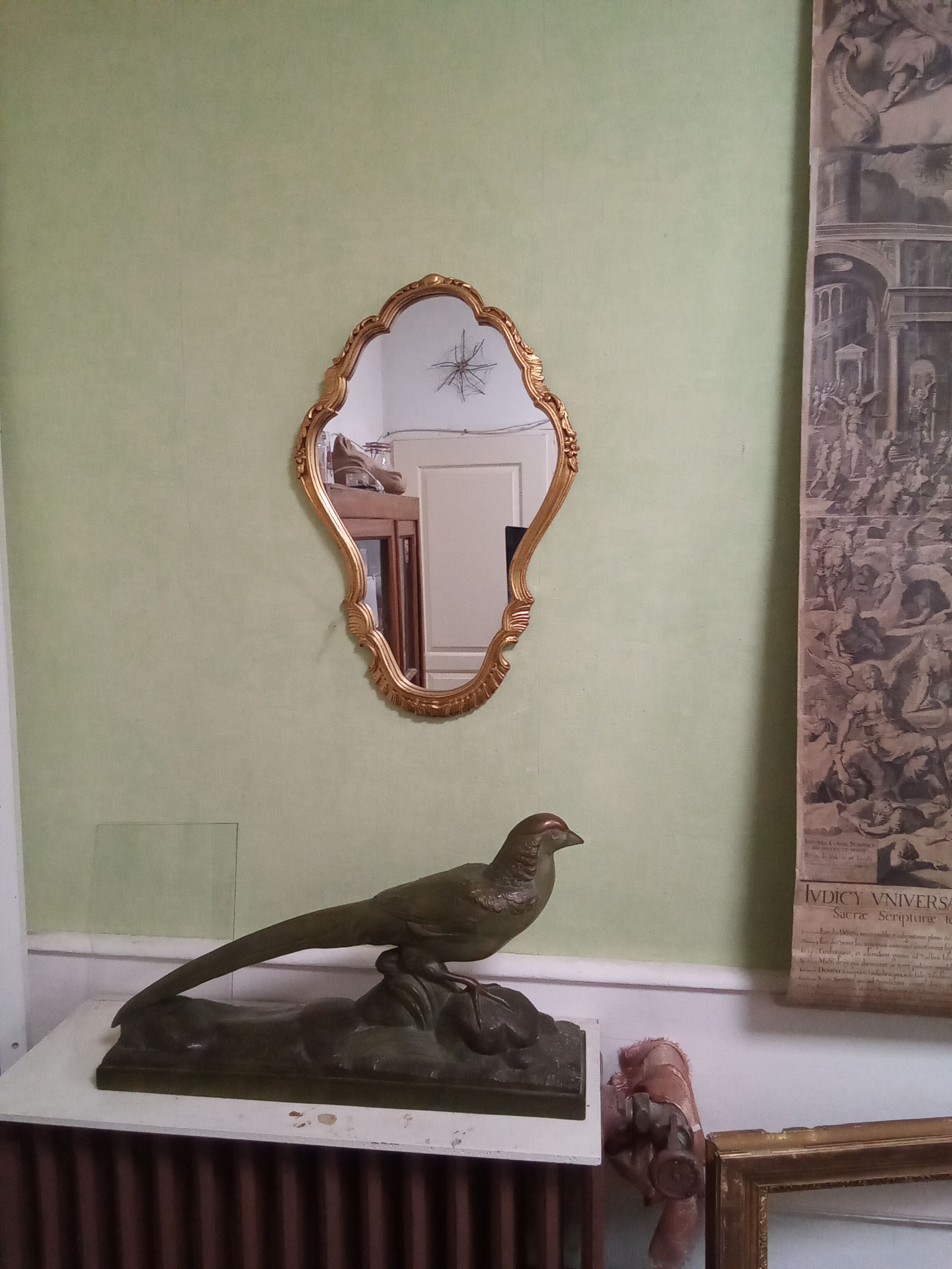 Violin mirror 64x42 cm