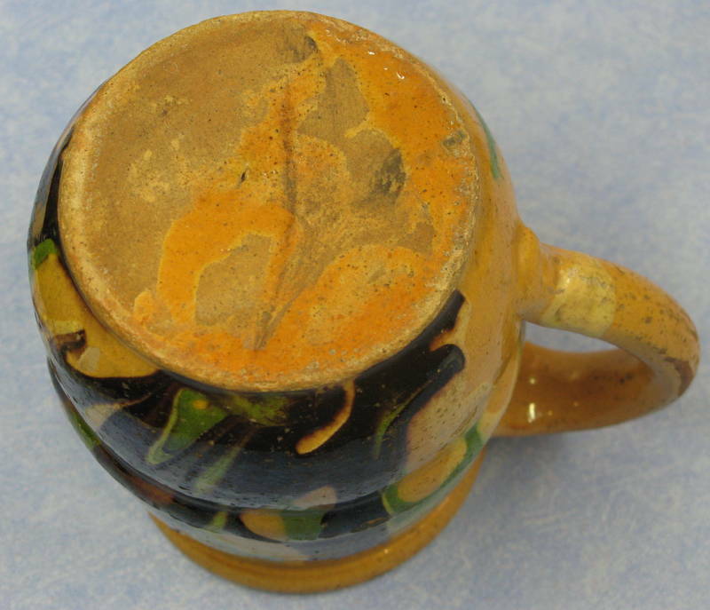 Pottery earth varnished popular art