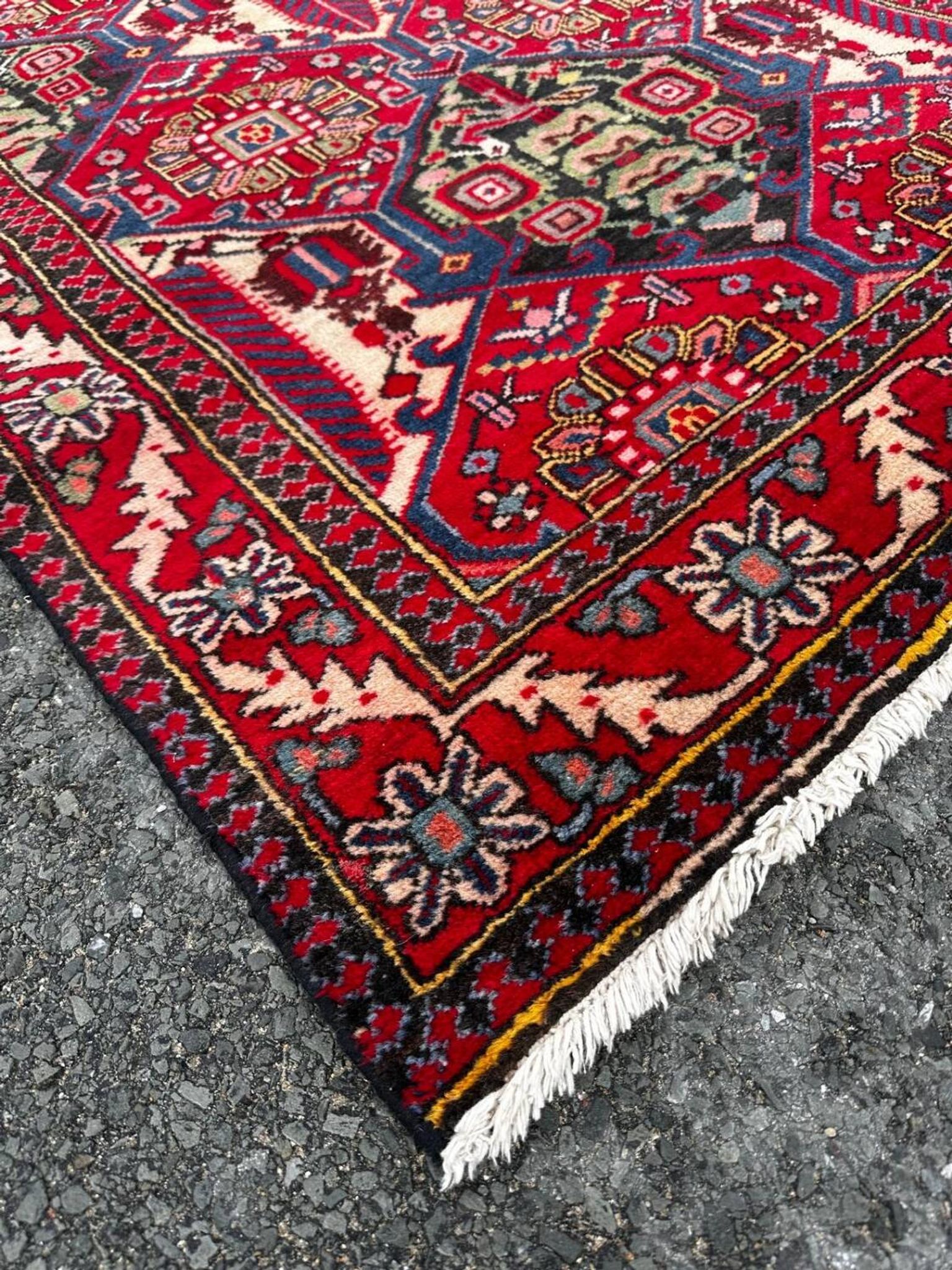 Tapis persan fait main