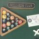 Display chest diorama for cd - billiards club - 80s - england