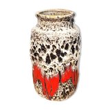 Vase West Germany fat lava