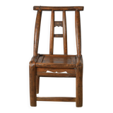 Haizi – Antique Chinese children's chair in willow no. 3