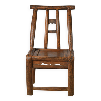 Haizi – Antique Chinese children's chair in willow no. 3