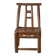 Haizi – Antique Chinese children's chair in willow no. 3