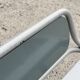 Vintage daybed 1960s minimalist metal from the Netherlands design