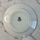 Assiette plate en faïence Saint Amand 22,5cm