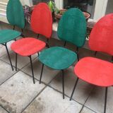 4 60s chairs