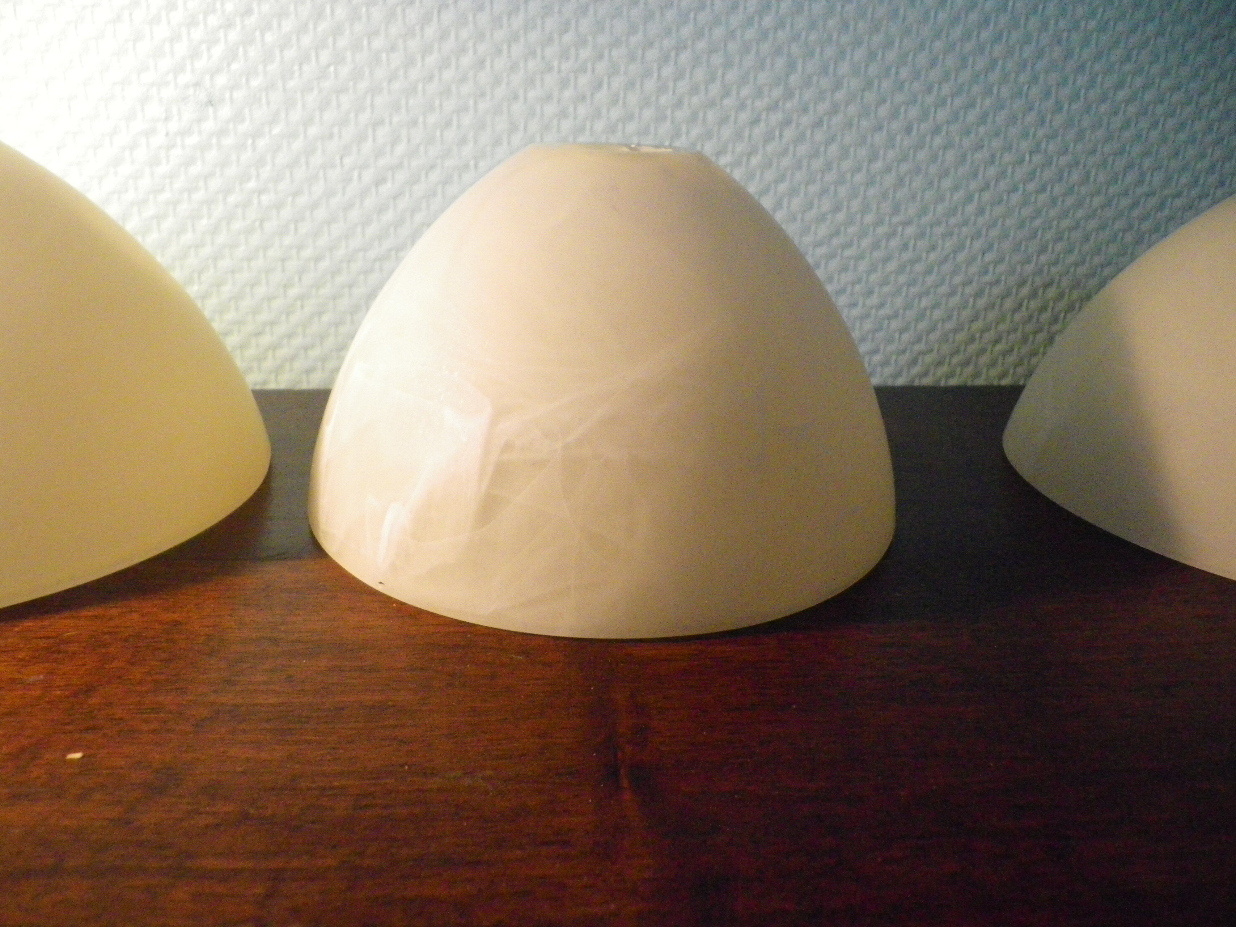 5-branched pendant light from the 70s, Honsel, Germany