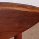 6 Danish chairs in teak and sea rush, model 316 by Peter Hvidt 1960.