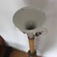 Italian silver bronze floor lamp 1970s