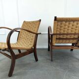Pair of Bauhaus armchairs by Erich Dieckmann
