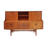 Vtg Mid Century G Plan Fresco Teak Highboard Sideboard Danish Design Retro 60s