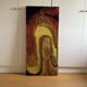 Space Age Wall Tapestry | Italian Mid-Century Fabric Art 1970s