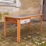 70s Scandinavian desk by Rud Thygesen and Johnny Sorensen for Magnus O