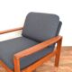 Mid-Century Danish Teak Armchairs, 1970s, Set of 2