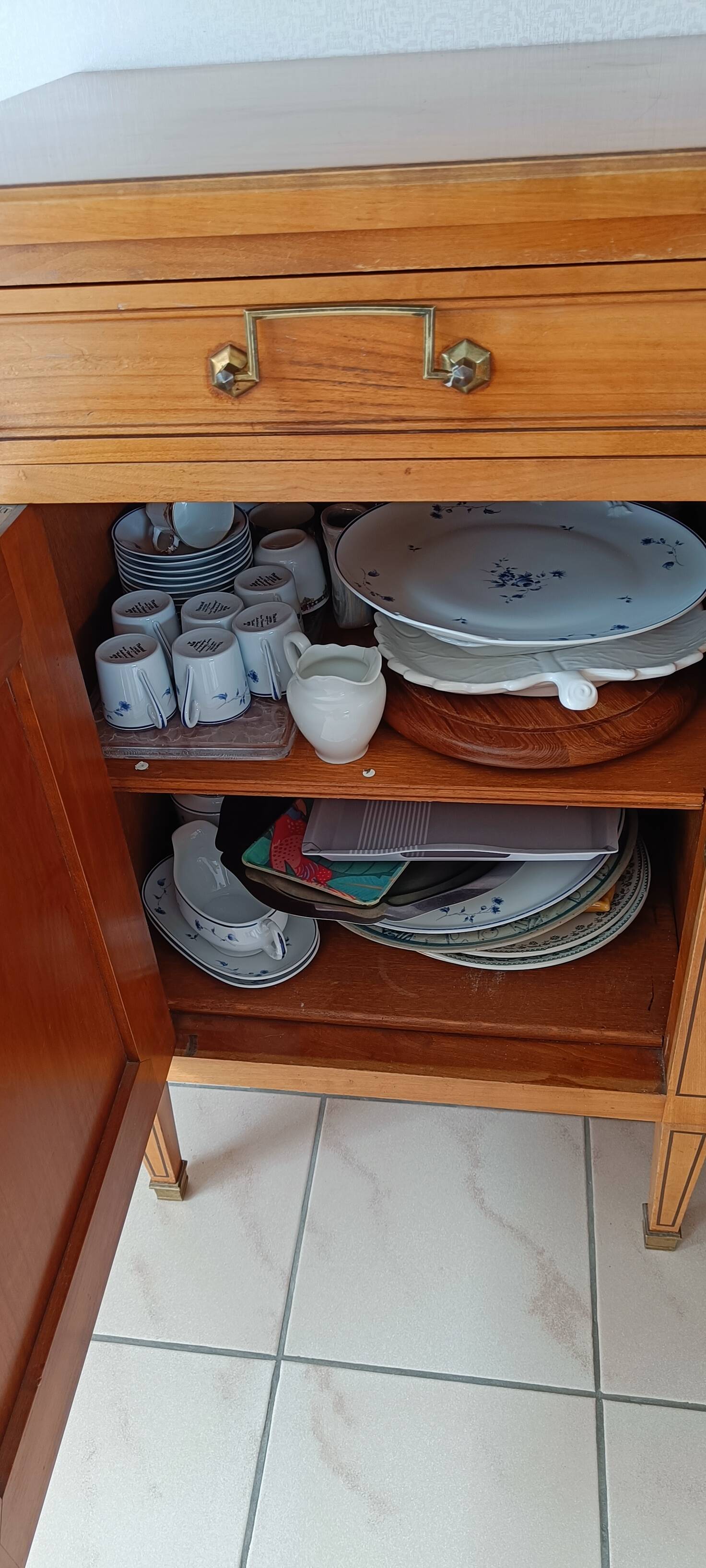 Buffet enfilade style directoire