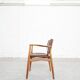 Vintage Captain's Chair in Teak by Erik Buch for Ørum Møbler
