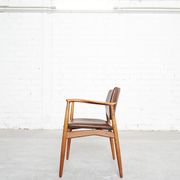 Vintage Captain's Chair in Teak by Erik Buch for Ørum Møbler